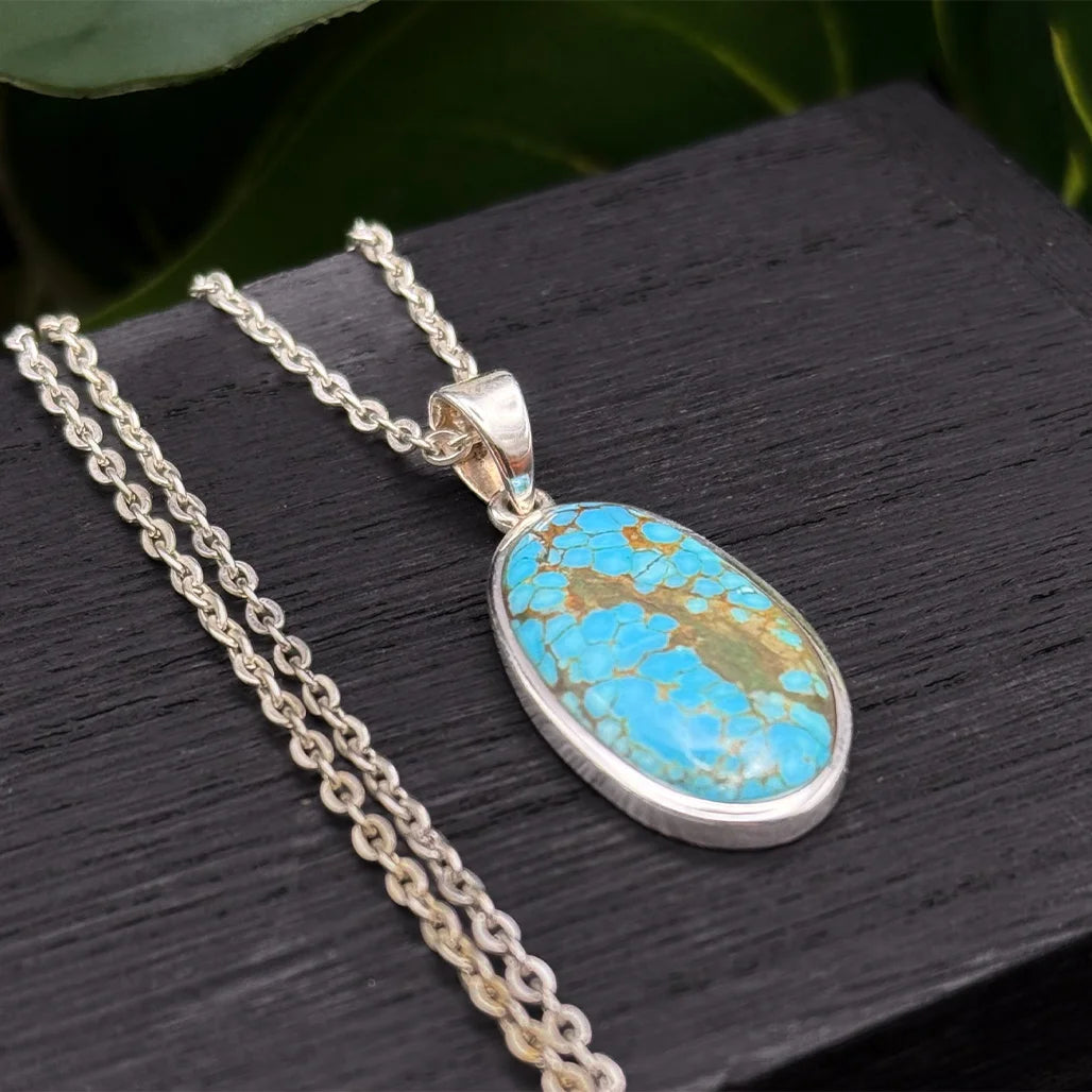 No. 8 Turquoise Pendant