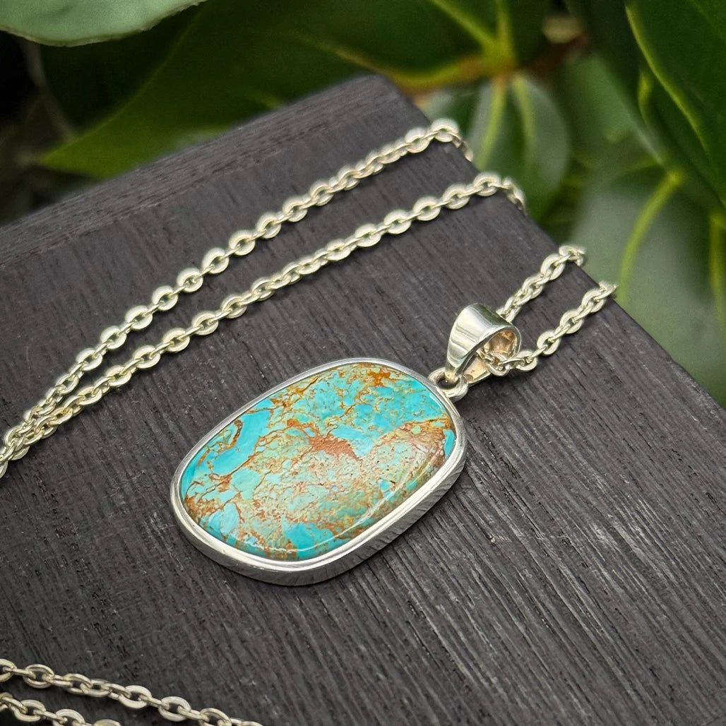No. 8 Turquoise Pendant