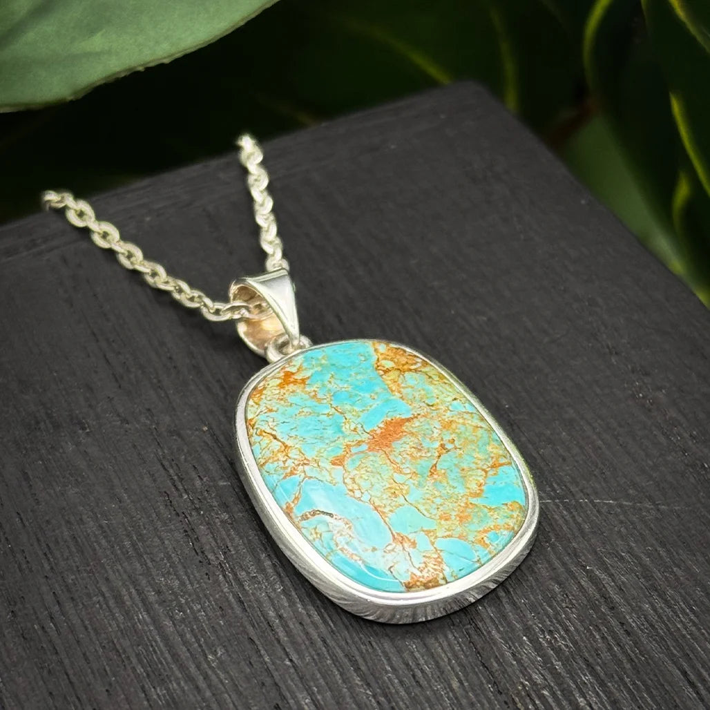 No. 8 Turquoise Pendant