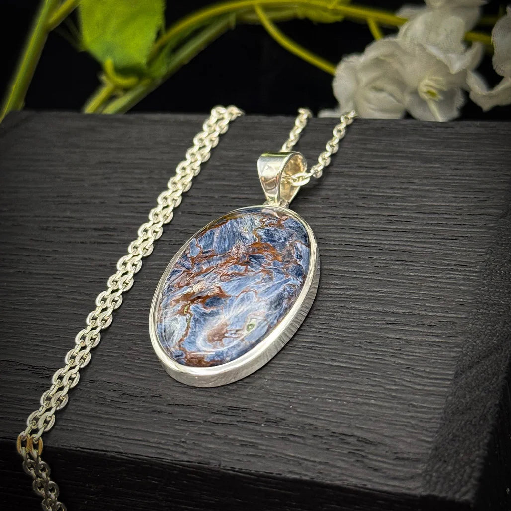 Blue Pietersite Pendant