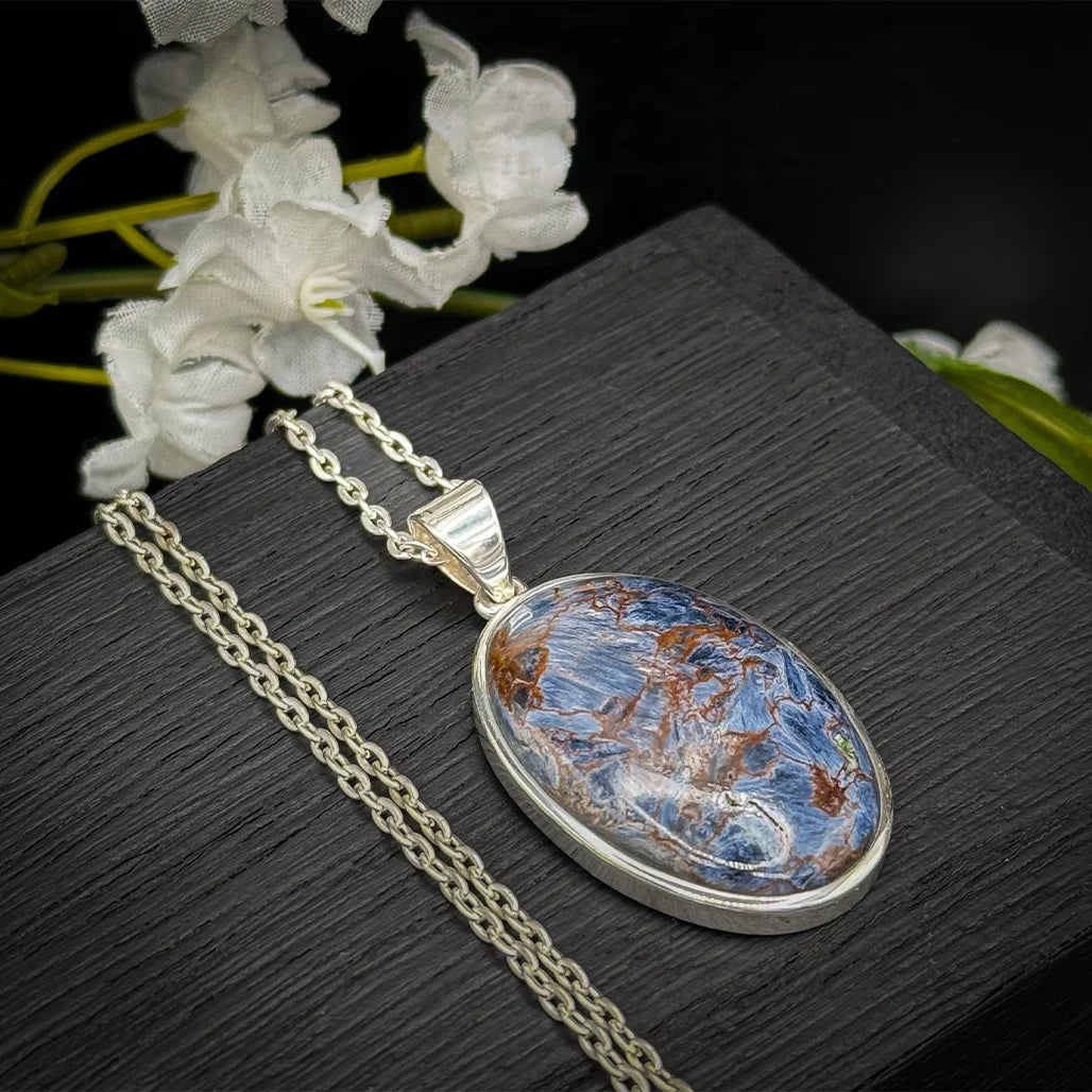 Blue Pietersite Pendant