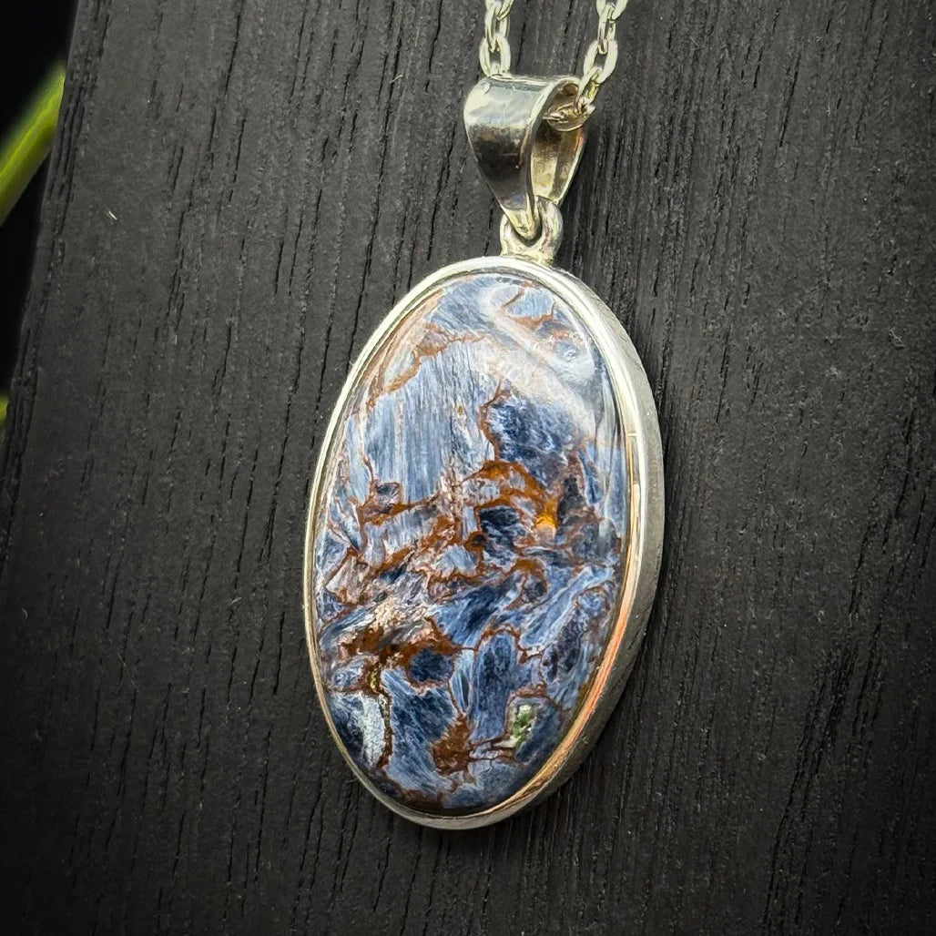 Blue Pietersite Pendant
