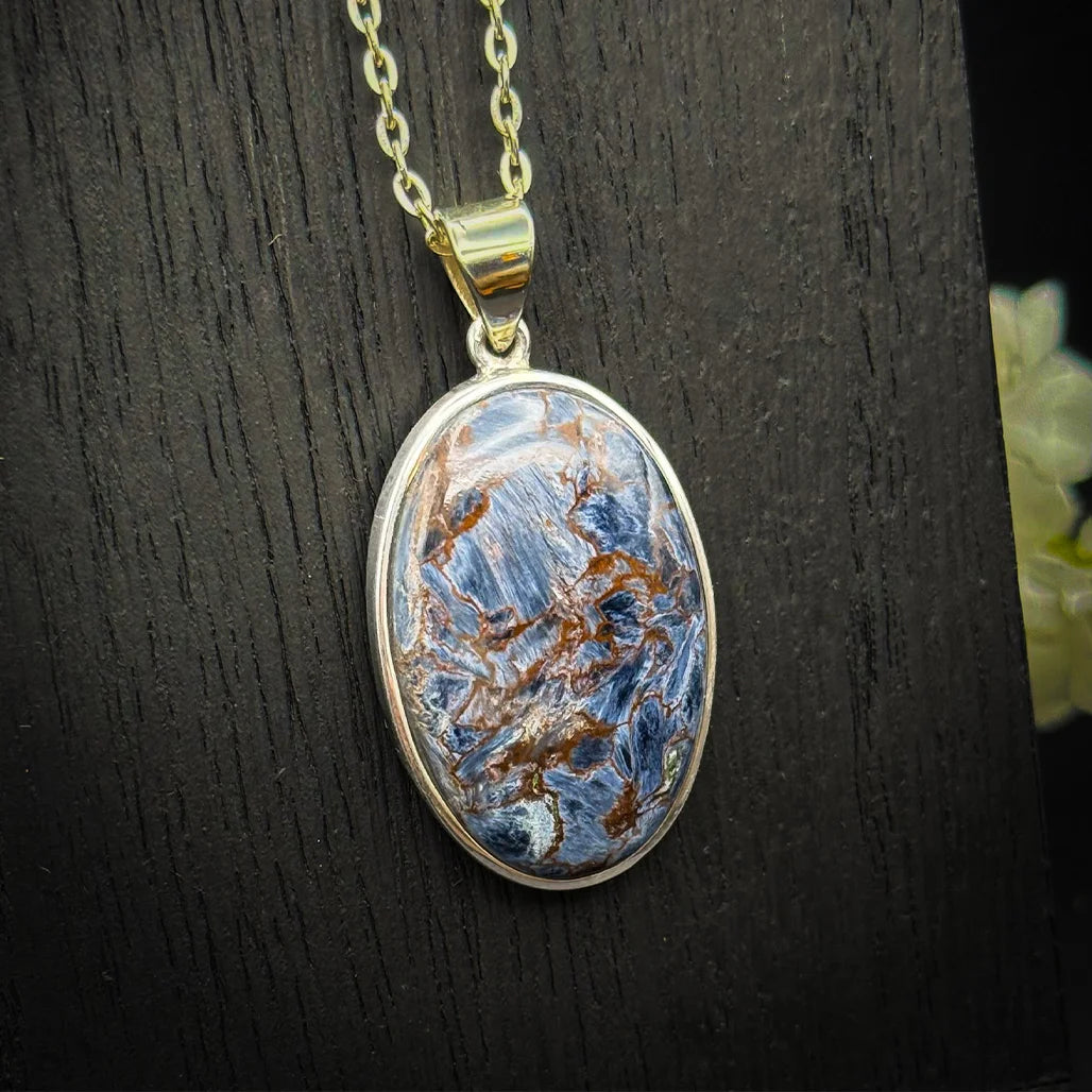 Blue Pietersite Pendant