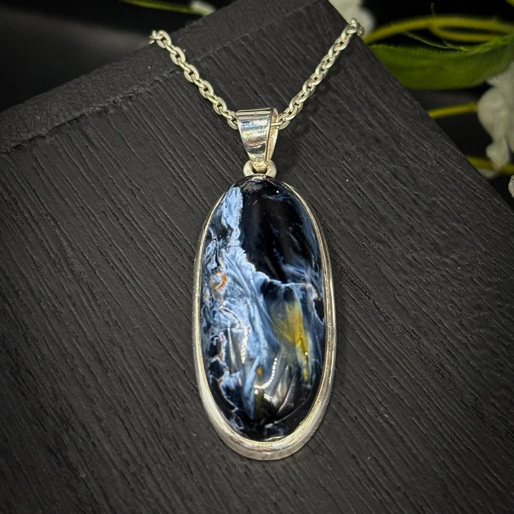 Blue Pietersite Pendant