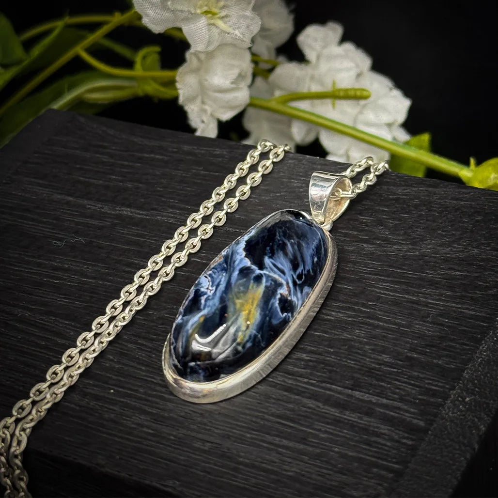 Blue Pietersite Pendant