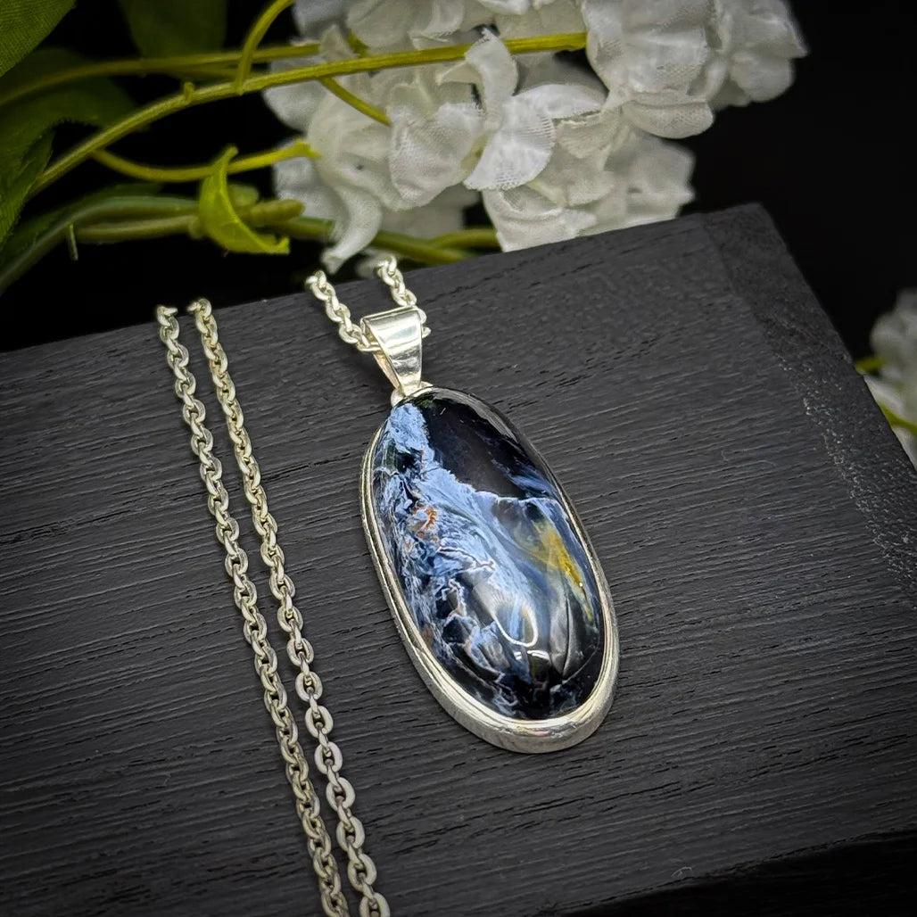 Blue Pietersite Pendant