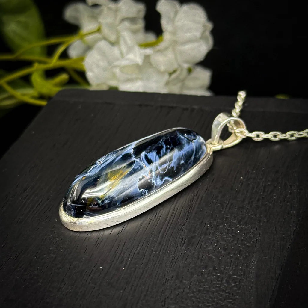 Blue Pietersite Pendant