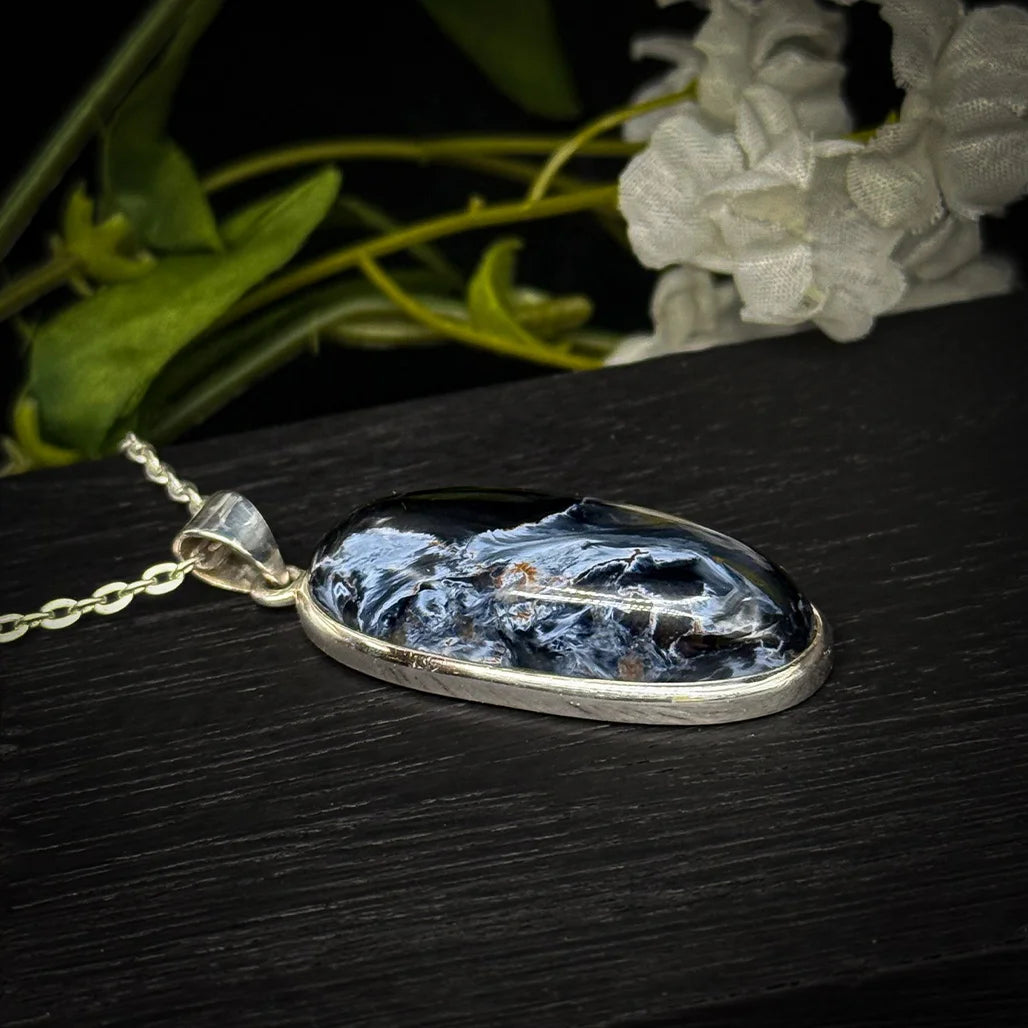Blue Pietersite Pendant