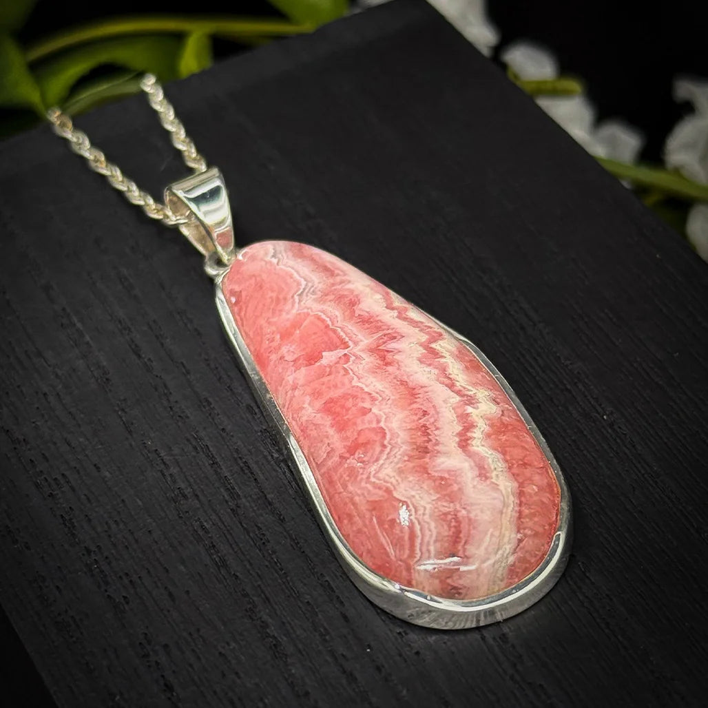 Rhodochrosite Pendant