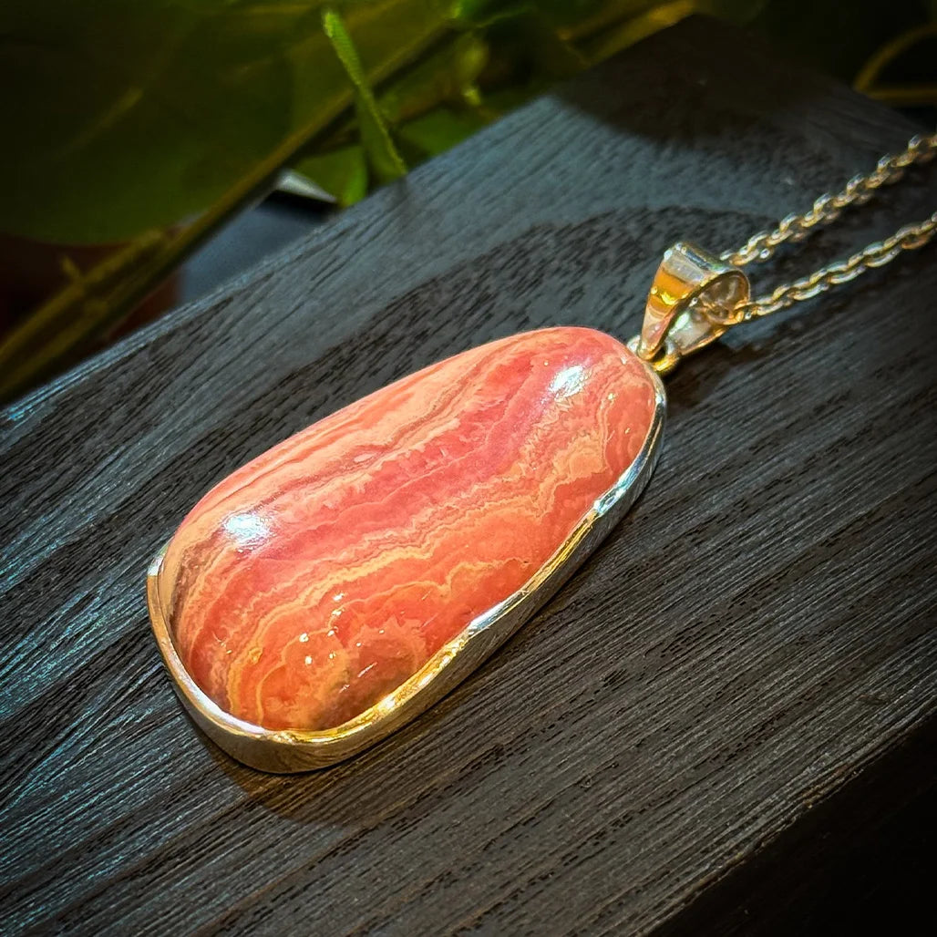 Rhodochrosite Pendant