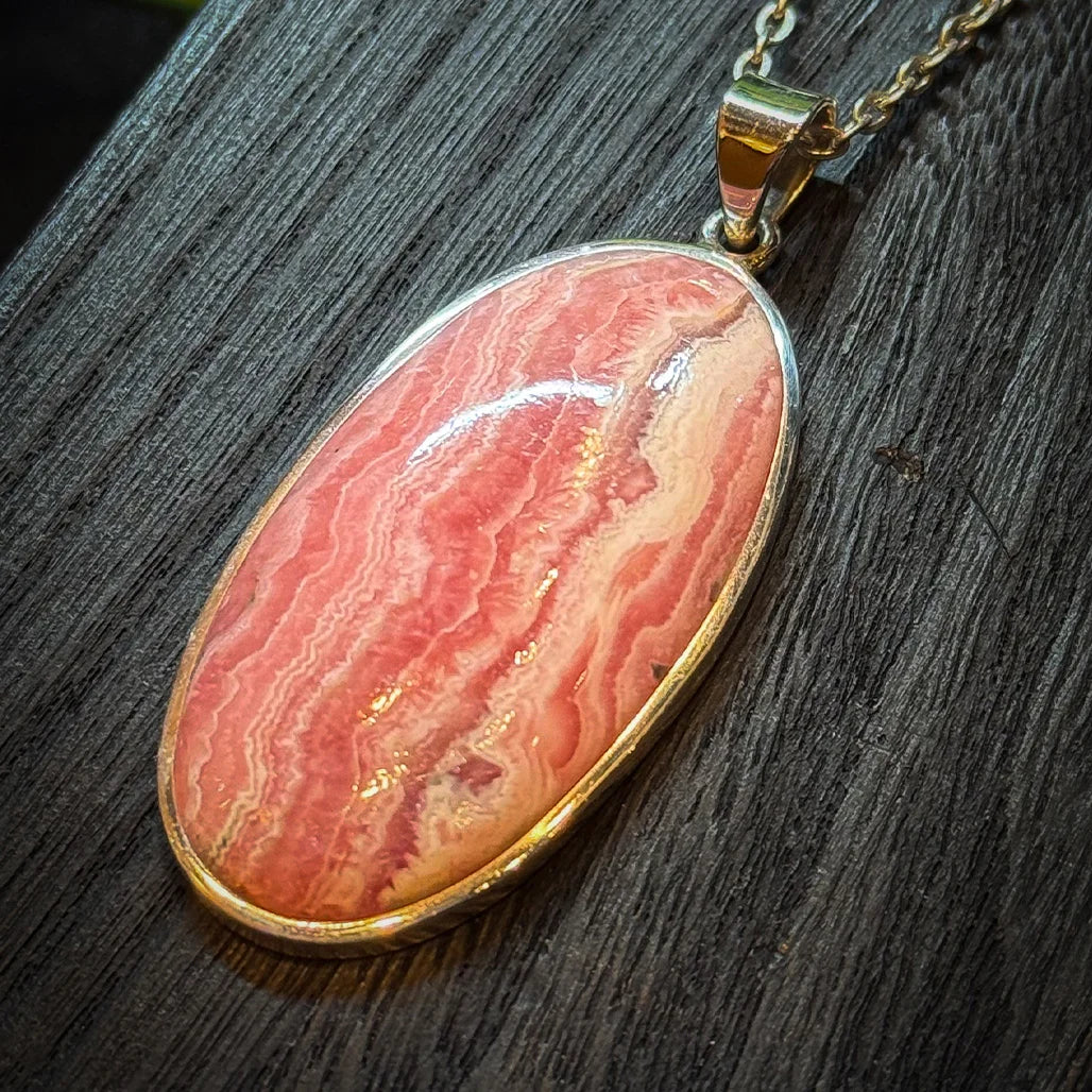 Rhodochrosite Pendant