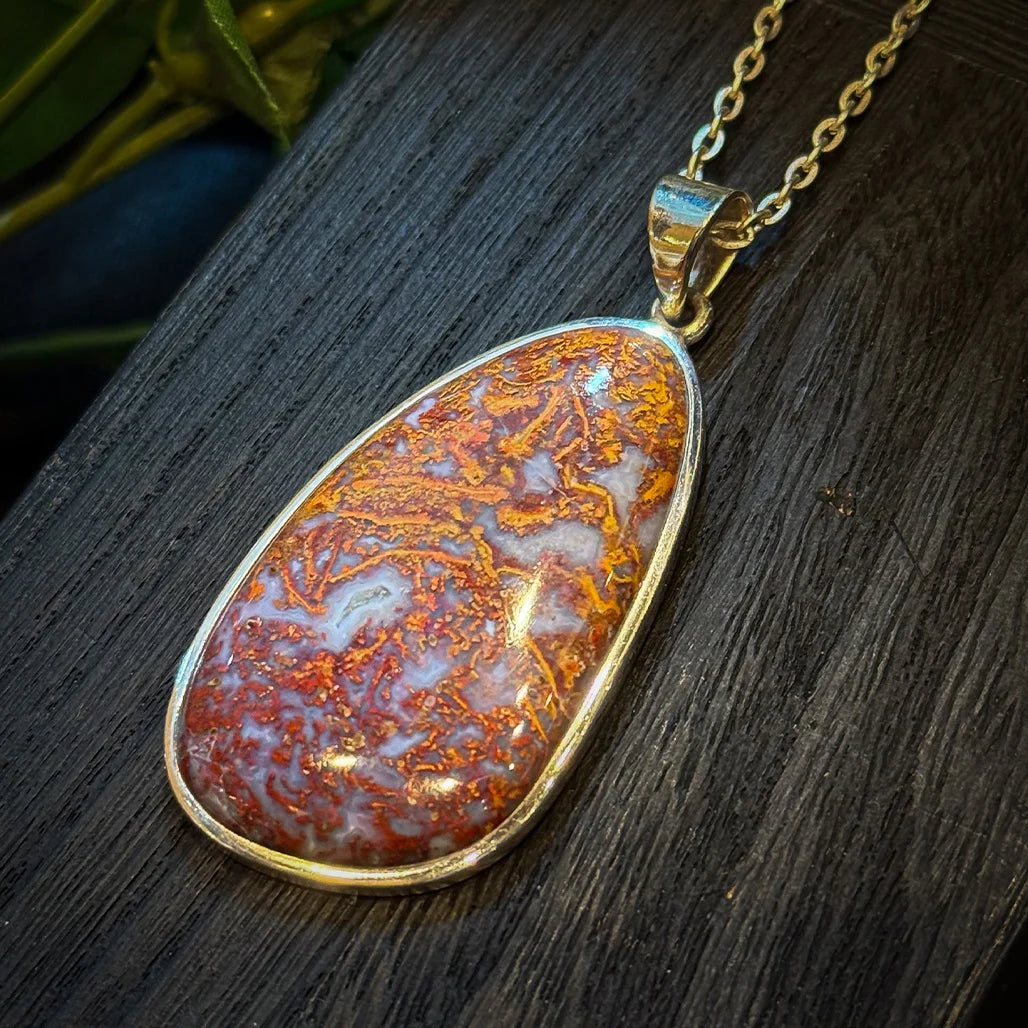 Moss Agate Pendant