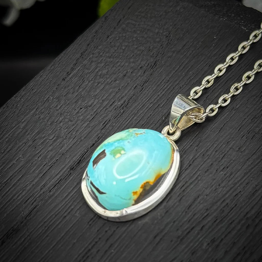 Carico Lake Turquoise Pendant