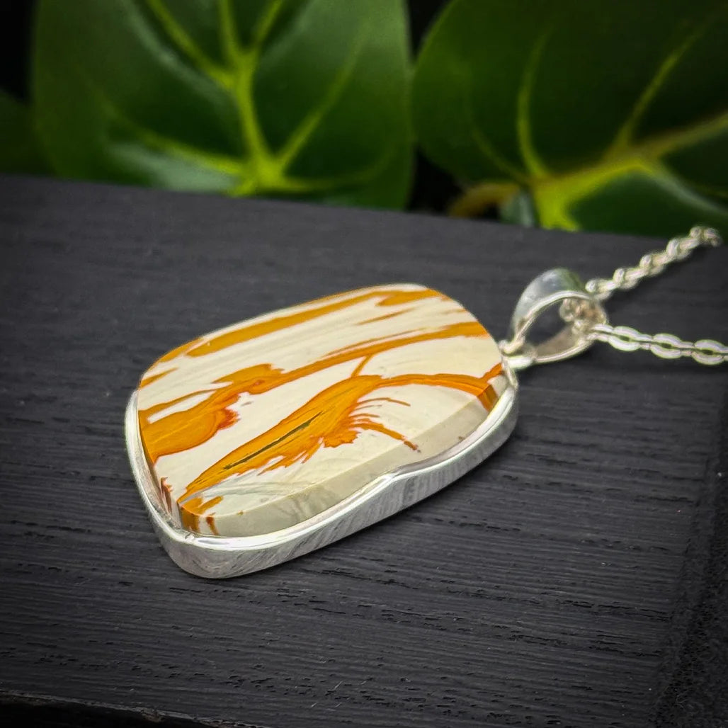 Owyhee Jasper Pendant