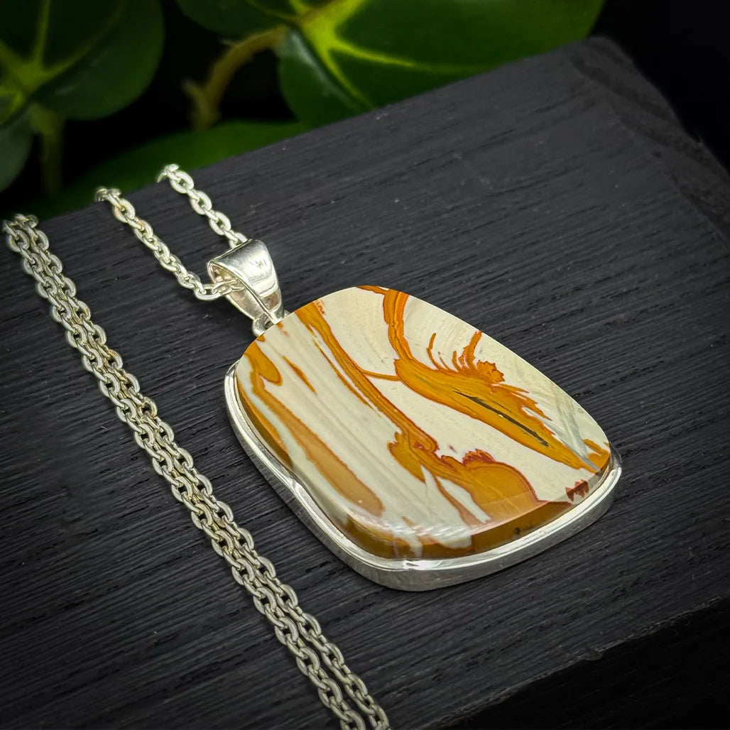 Owyhee Jasper Pendant