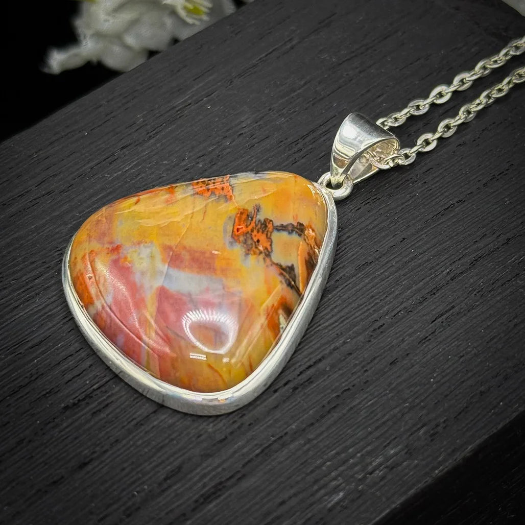 Petrified Wood Pendant