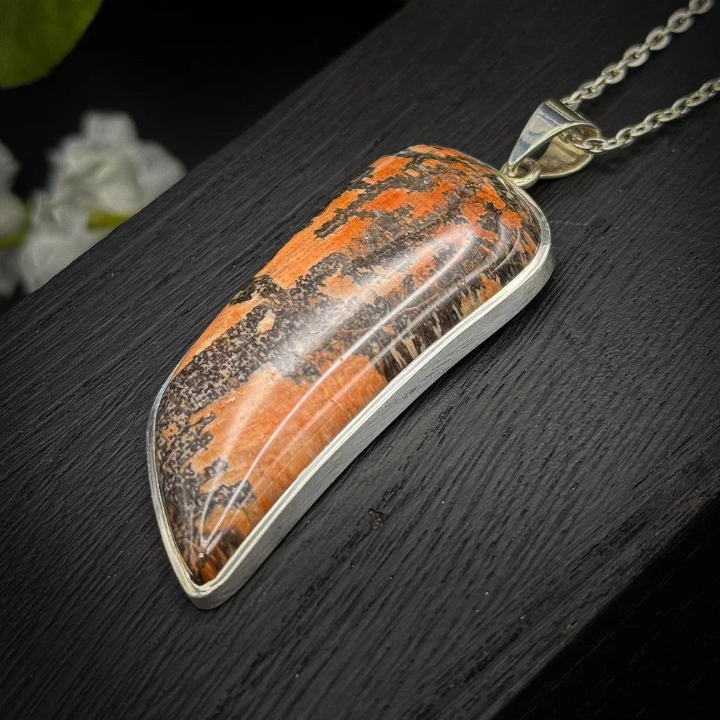 Petrified Wood Pendant