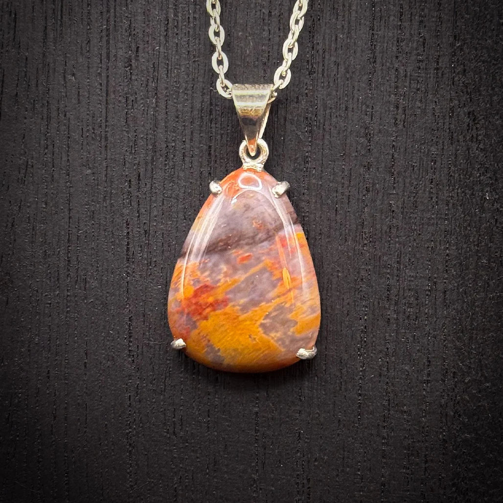 Petrified Wood Pendant