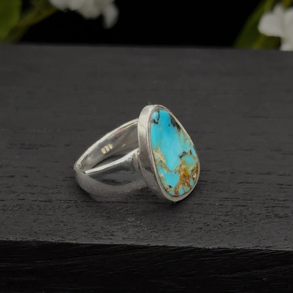 Kingman Turquoise Ring