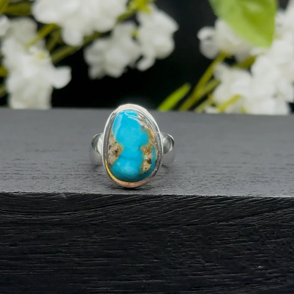 Kingman Turquoise Ring