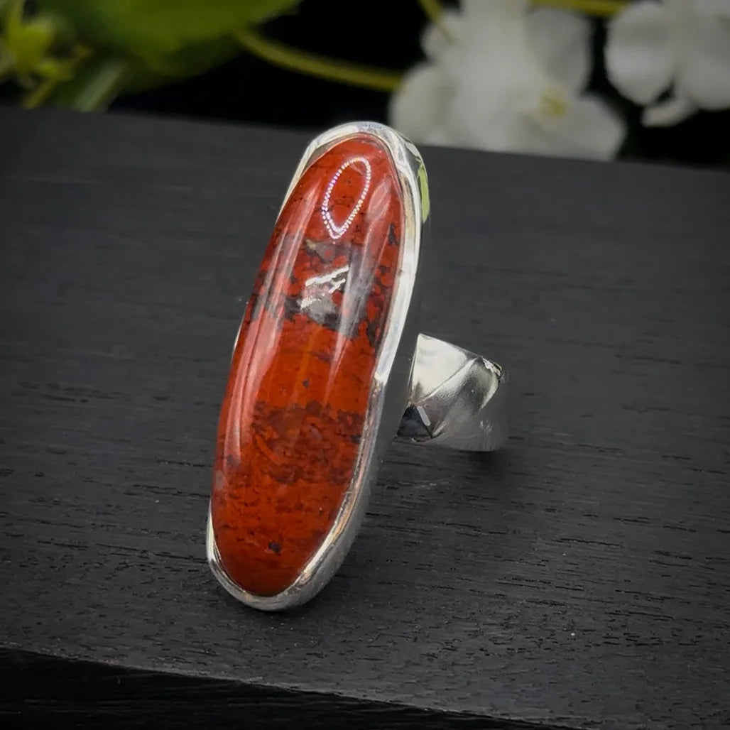 Red Jasper Ring