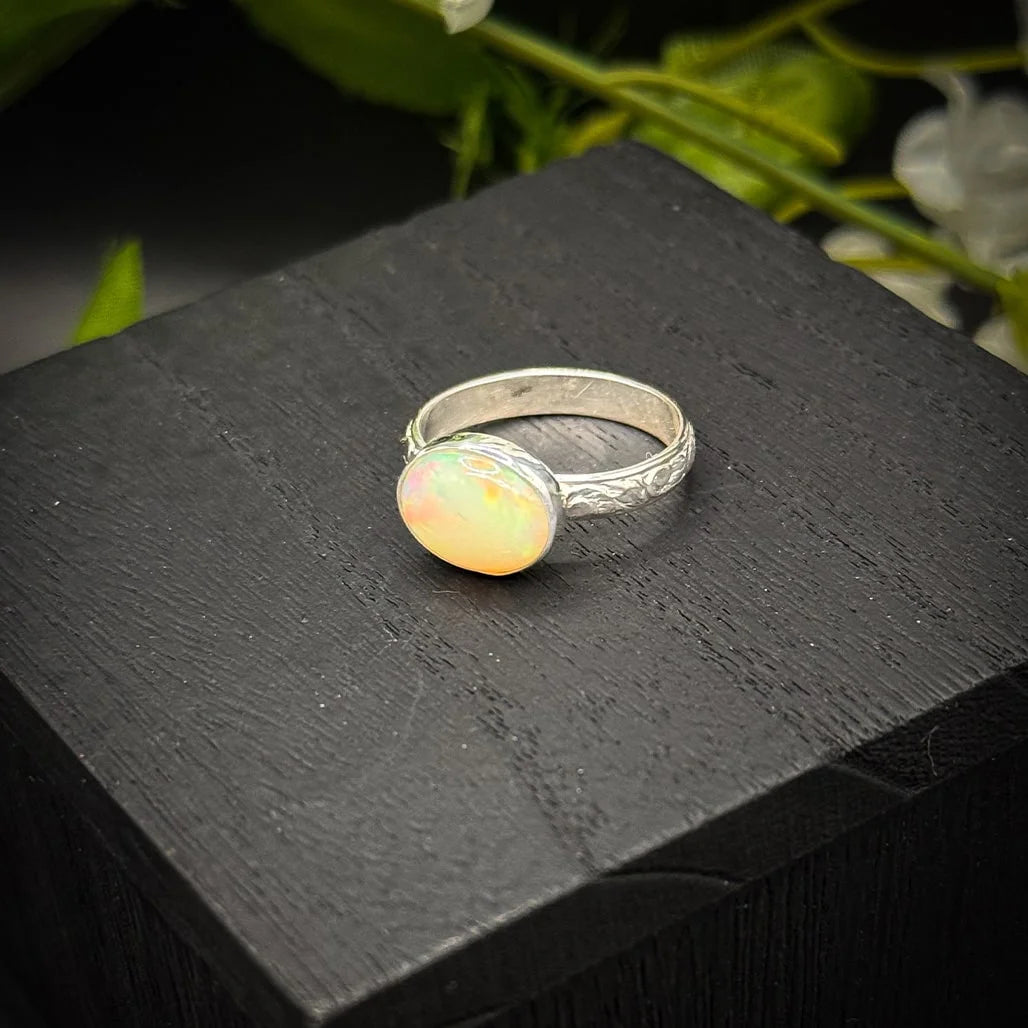 Ethiopian Opal Ring