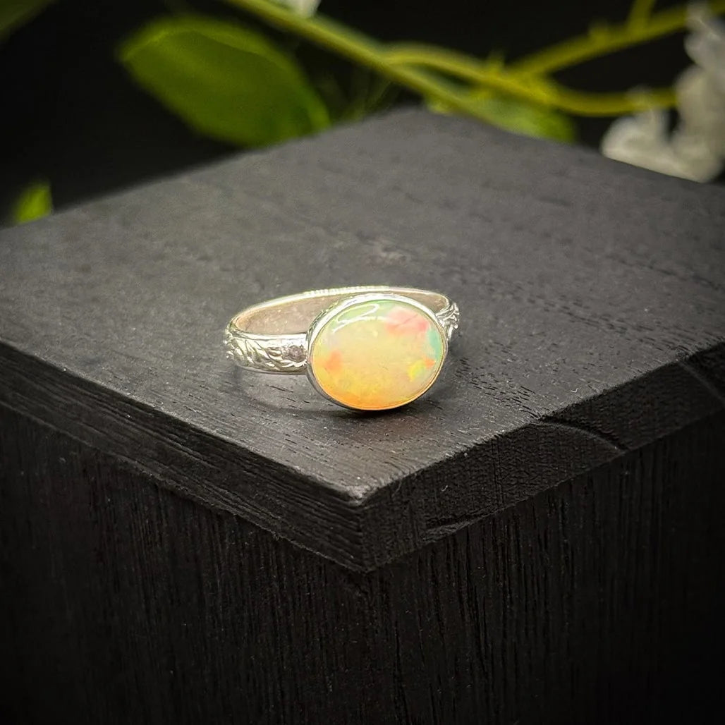Ethiopian Opal Ring