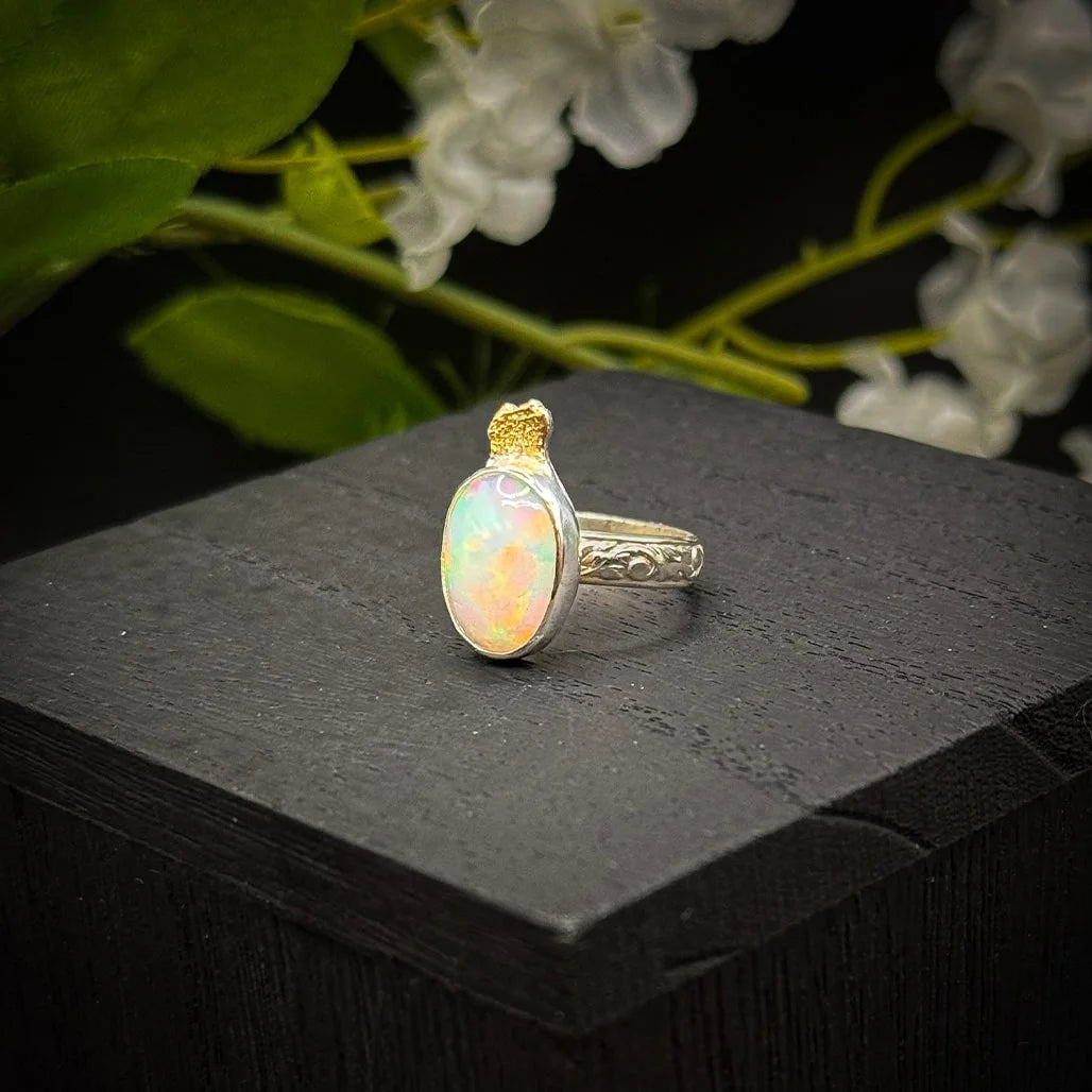 Ethiopian Opal Ring