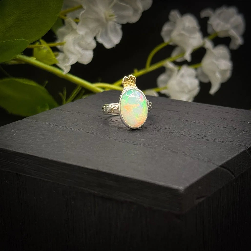 Ethiopian Opal Ring