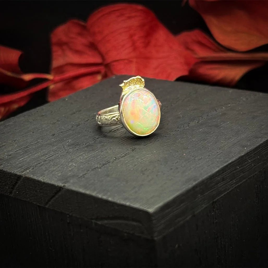 Ethiopian Opal Ring