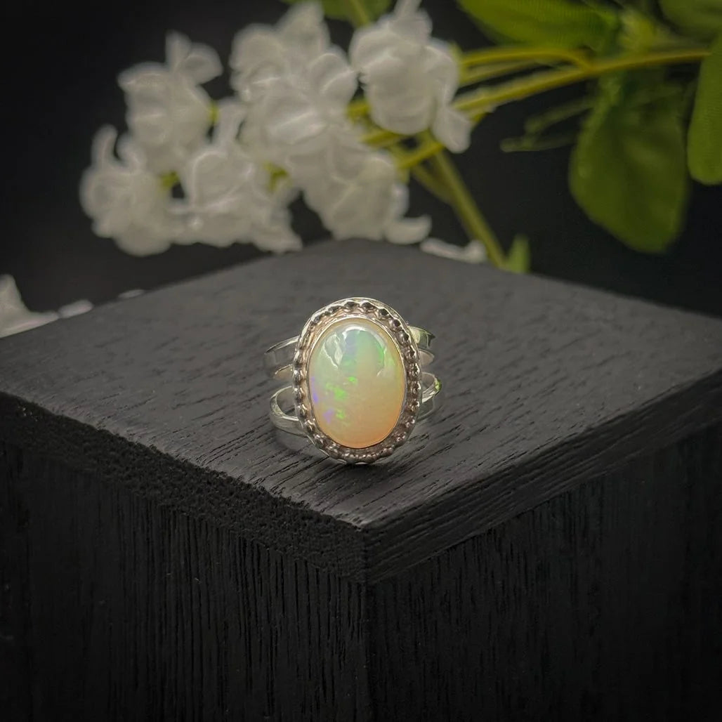 Ethiopian Opal Ring