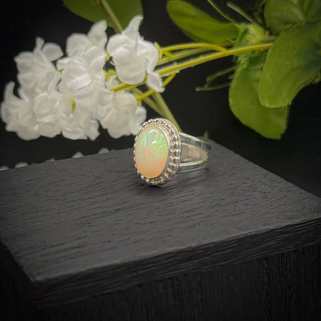 Ethiopian Opal Ring