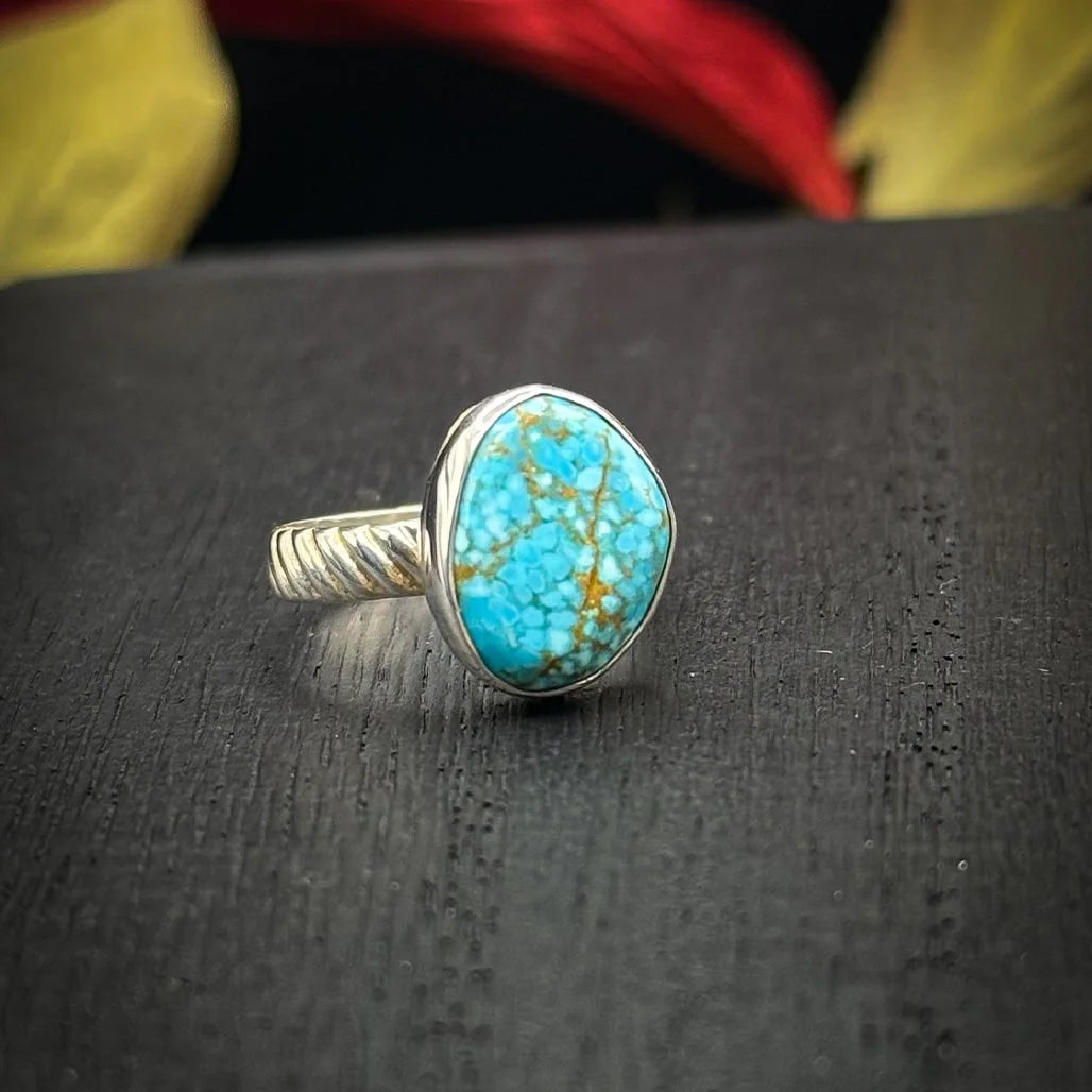 Kingman Turquoise Ring