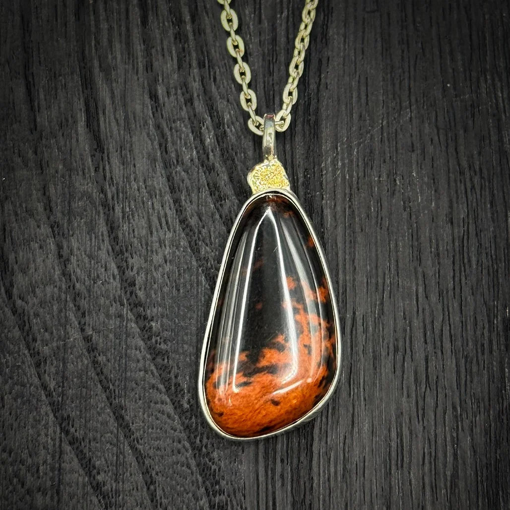 Mahogany Obsidian Pendant