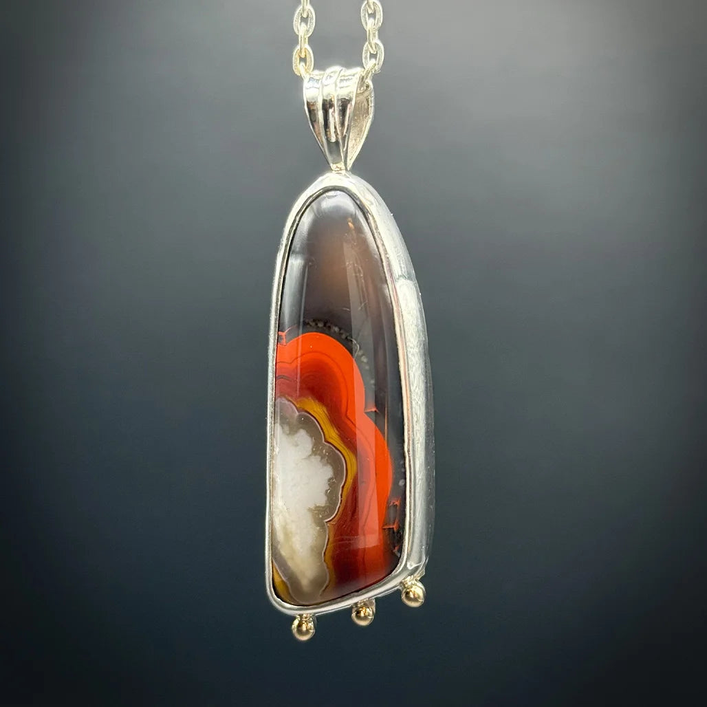 Kentucky Agate Pendant