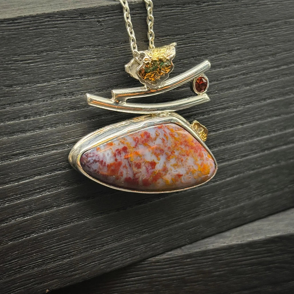 Jasper Eye Pendant