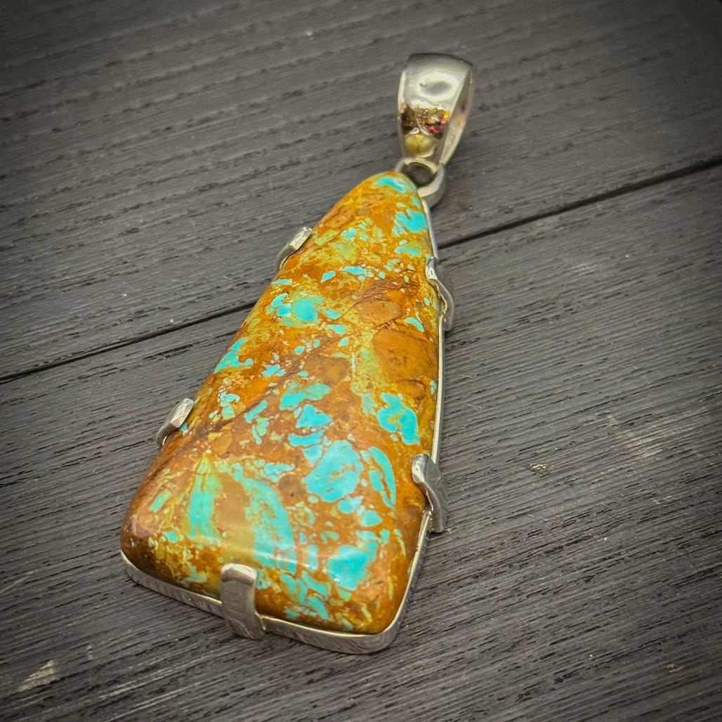No. 8 Turquoise Pendant