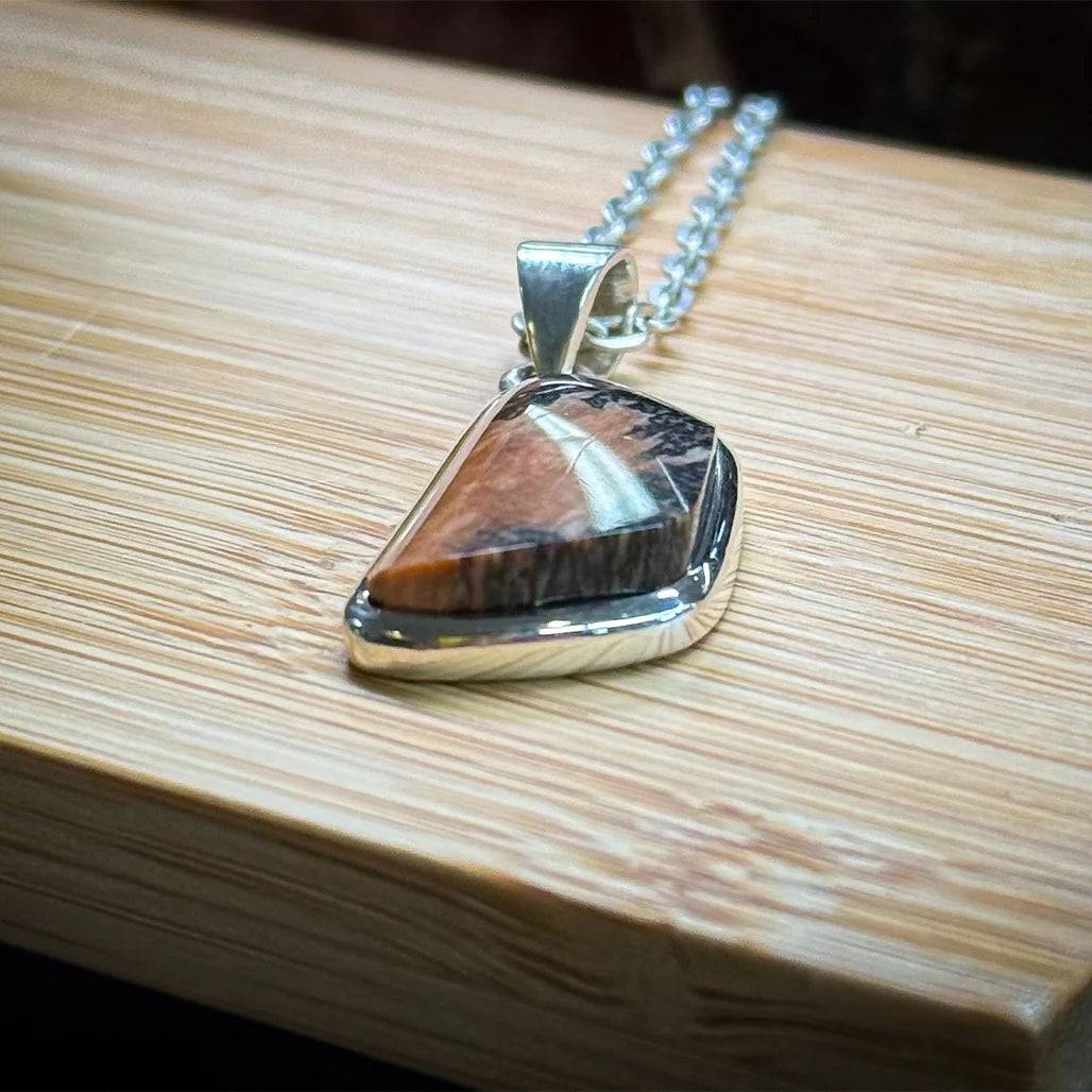 Petrified Wood Pendant