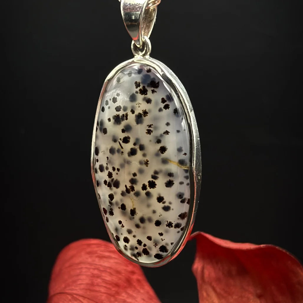 Dendritic Agate Pendant