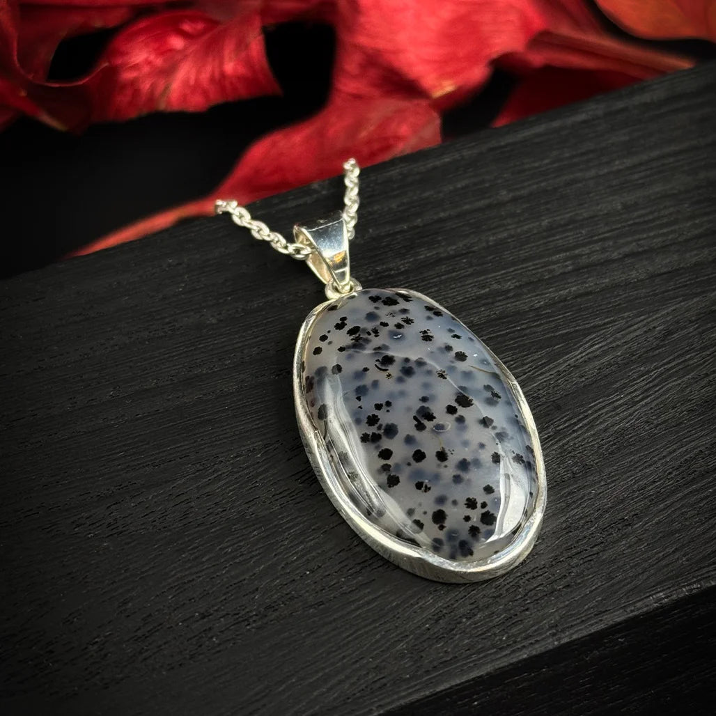 Dendritic Agate Pendant
