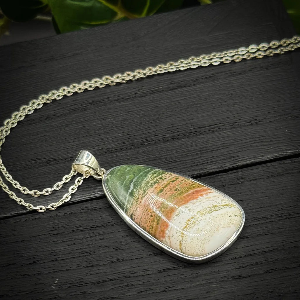 Ocean Jasper Pendant