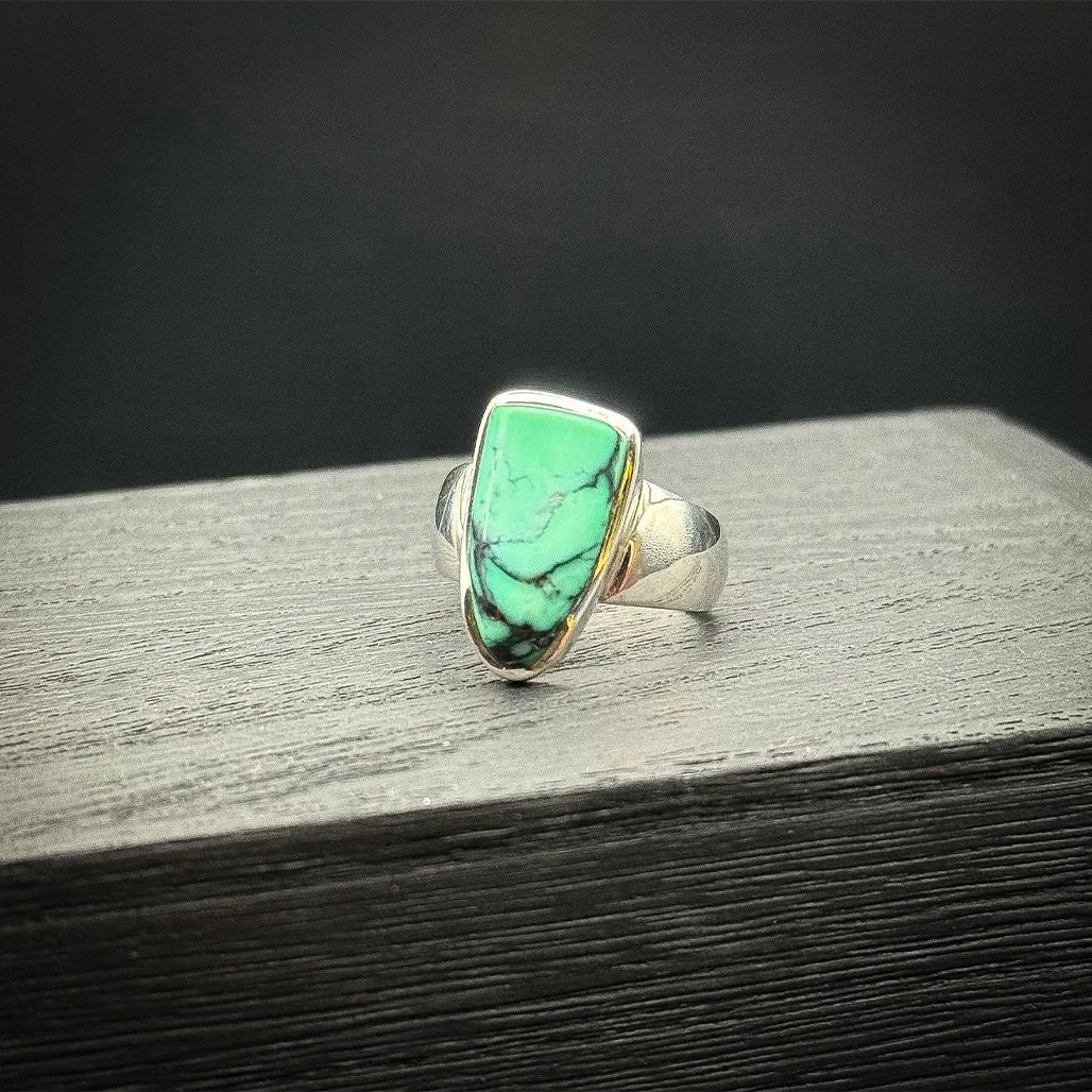 Black Bridge Variscite Ring