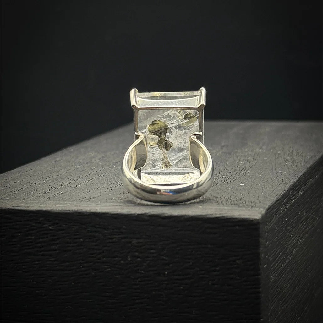 Inclusion Quartz Ring