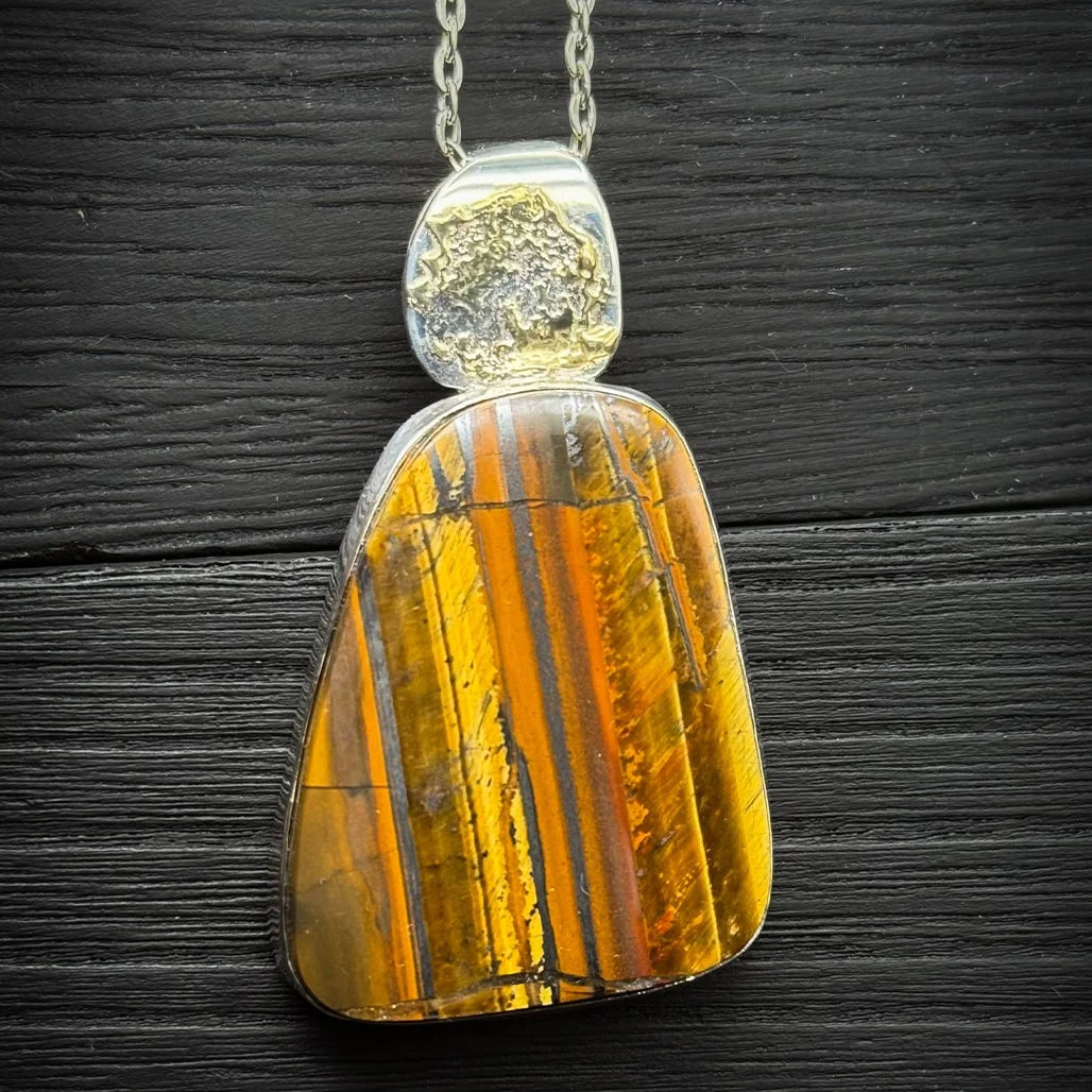 Tiger Iron Pendant