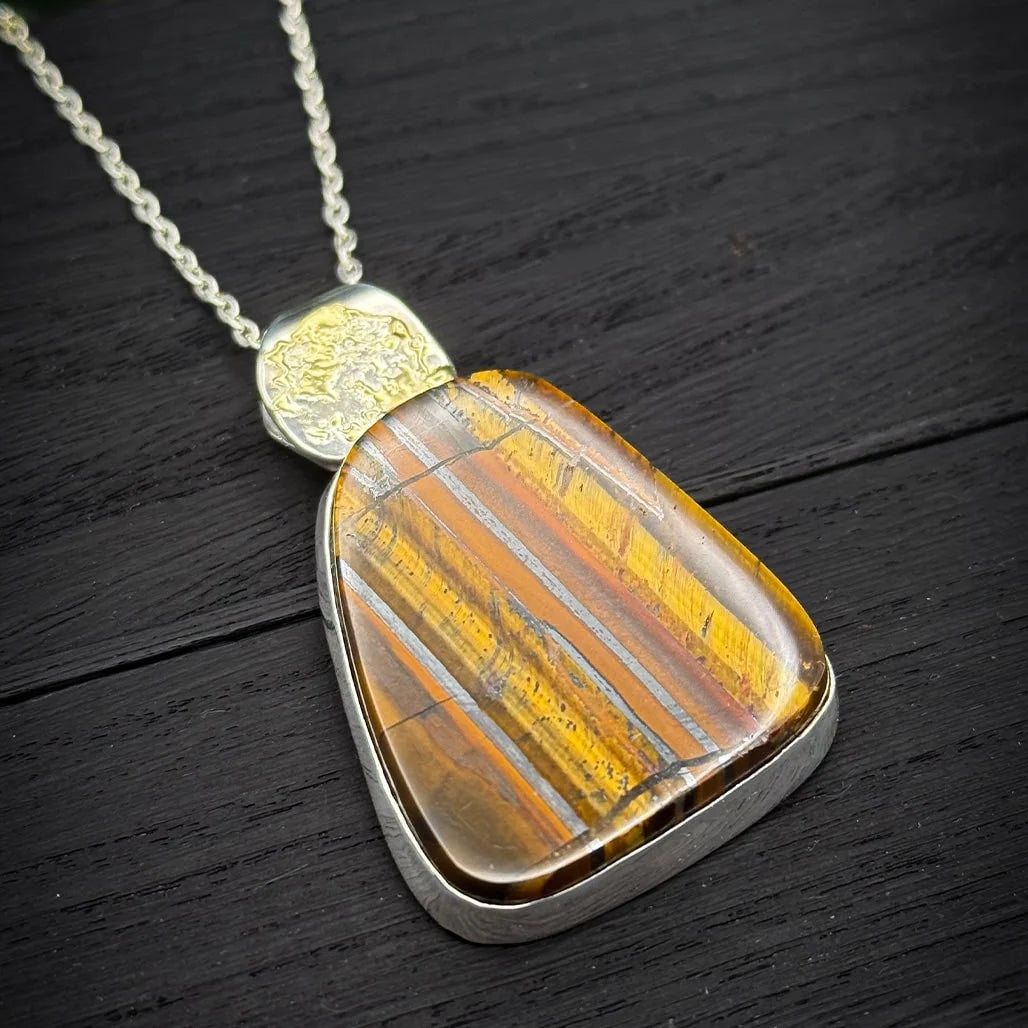 Tiger Iron Pendant