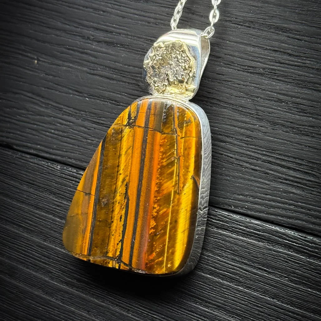 Tiger Iron Pendant