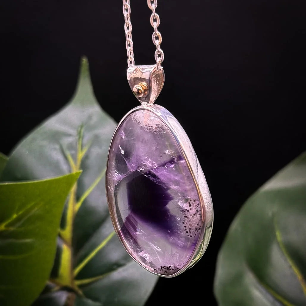 Trapiche Amethyst Pendant