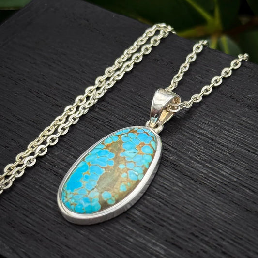 No. 8 Turquoise Pendant