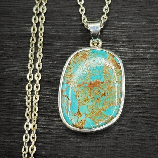 No. 8 Turquoise Pendant
