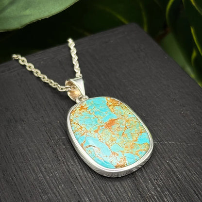 No. 8 Turquoise Pendant
